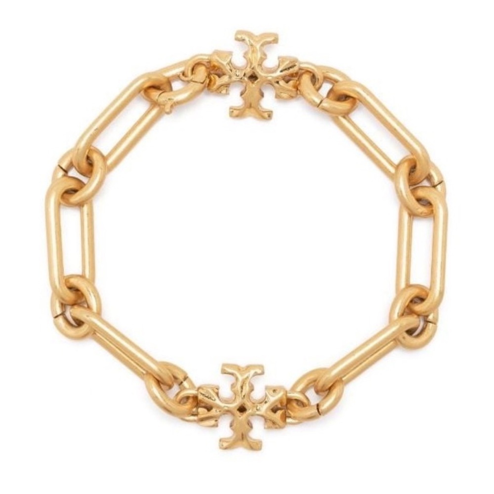 TORY BURCH - Roxanne Chain Bracelet in Tory Gold